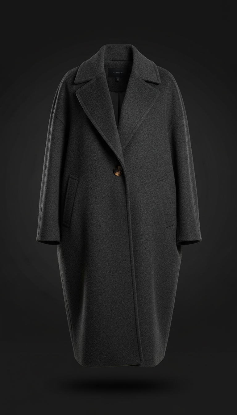 Blazer de lana italiana estructurada